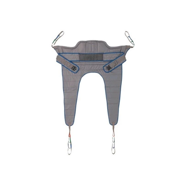 Invacare - Premier Series Slings - 2484691 - Oration Transfer Sling With Waist Belt, Large, Green/Gray, Solid Polyester