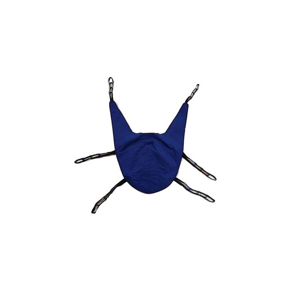 Invacare - Reliant - R100 - Divided Leg Sling 6 Point With Head Support Chainless Medium 450 Lbs Weight Capacity