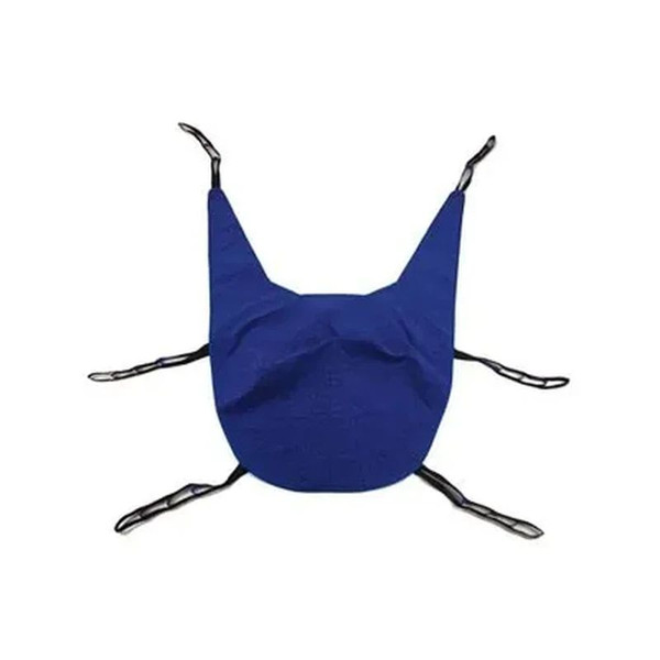 Invacare - Reliant Transfer Slings - R102 - Divided Leg Sling With Head Support X - Large, 72 - 3/10" L 44 - 1/2" W, 43 - 1/5" Back, Blue Binding, Polyester/Nylon, 450 Lb Weight Capacity