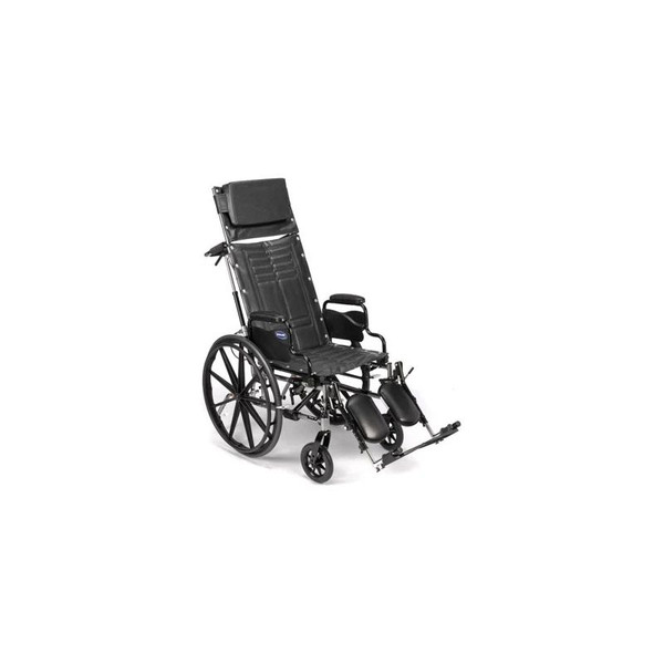 Invacare - Tracer Sx5 - 1193463 - Reclining Wheelchair Dual Axle Desk Length Arm Elevating Legrest 16 Inch Seat Width Adult 300 Lbs Weight Capacity