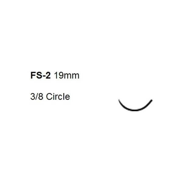 Johnson & - Ethicon - 9032G - Systems - Ethilon Nonabsorbable Suture With Needle Nylon Cs175 - 8 1/2 Circle Opthalmic Spatula Size 10 - 0 Monofilament