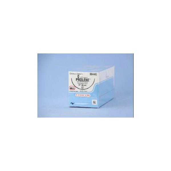 Johnson & - J Healthcare Systems - 3844G - Suture, Prolene Blu Br 0 24" Xlh
