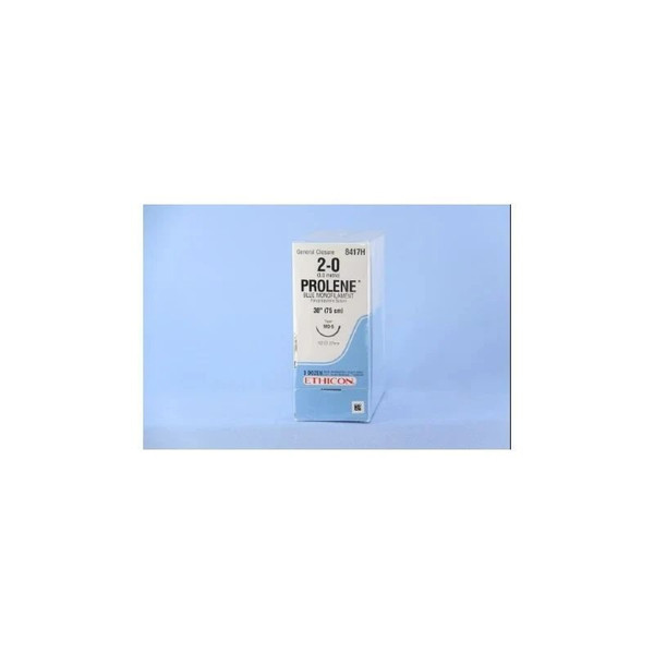 Johnson & - J Healthcare Systems - 8417H - Suture, Prolene Blu Mono 2 - 0 30" Mo - 6