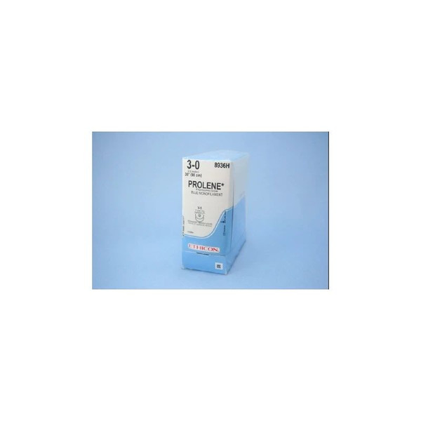Johnson & - J Healthcare Systems - 8936H - Suture, Prolene Blu Mono 3 - 0 36" V - 5