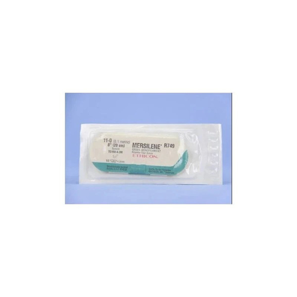 Johnson & - J Healthcare Systems - R749G - Suture, Merslen 11 - 0 8" Tg160 - 4 - 3M