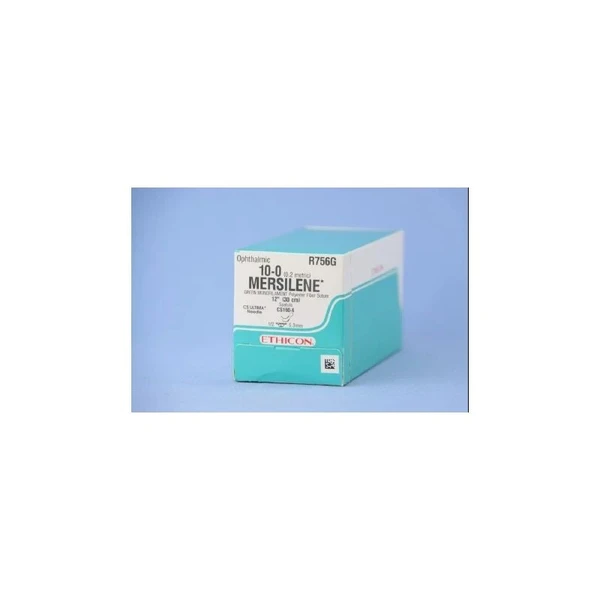Johnson & - J Healthcare Systems - R756G - Suture, Merslen Grn Mono 10 - 0 12" Tg1606