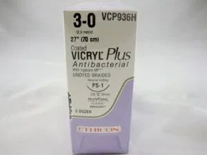 Johnson & - J Healthcare Systems - Vcp936H - Suture, Vicryl+ Ud Br 3 - 0 27" Ps - 1