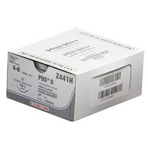 Johnson & - J Healthcare Systems - Z441H - Suture, Pds Clr Mono 4 - 0 27" Fs - 1