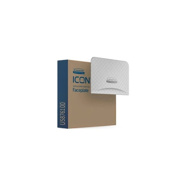 Kimberly Clark - 58761 - Faceplate, F/Std Toilet Paper Dspn Slvr Mosaic