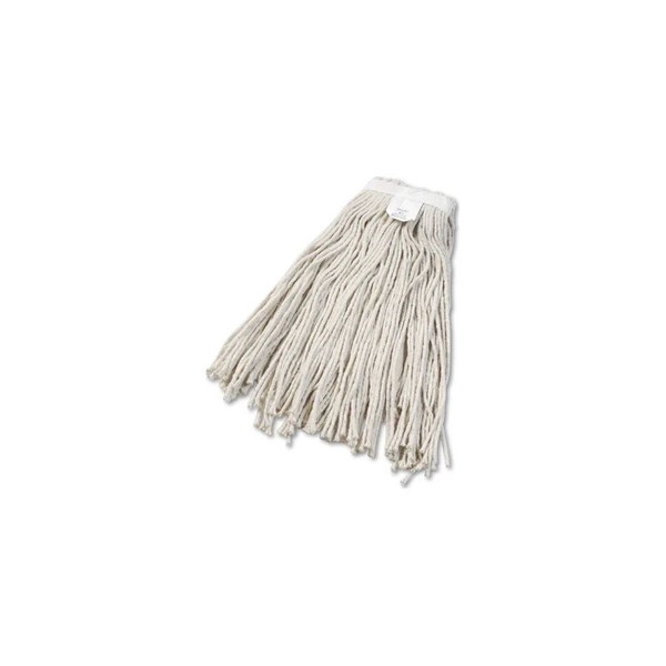Lagasse - Boardwalk - Bwk2024Cea - Wet String Mop Head Cut - End Size 24 White Cotton Reusable