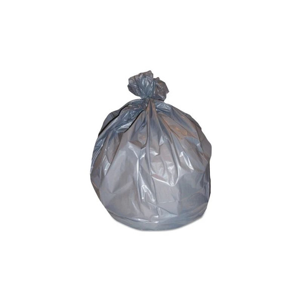 Lagasse - Right Sack System - Herh56G - Trash Bag 56 Gal Gray Lldpe 1.6 Mil 44 X 55 Inch Gusset Seal Bottom Flat Pack