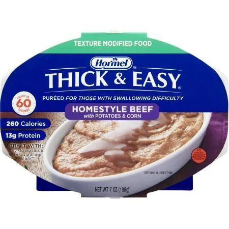 Lyons Magnus - Thick & Easy Purees - 160747 - Thick&Easy, Puree Beef W/Potatoes/Corn Dmndcr