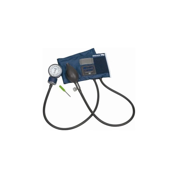 Mabis - 01-133-016 - Aneroid Sphygmomanometer Unit Large Adult Cuff Nylon 33 - 51 Cm Pocket