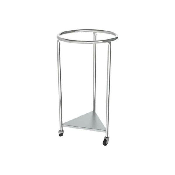 Mac Medical - Lh2000 - Hamper Stand Rolling Round Opening Open Top Without Lid