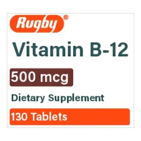 Major Pharmaceuticals - 80681012800 - Vitamin B12, Tab 500Mcg