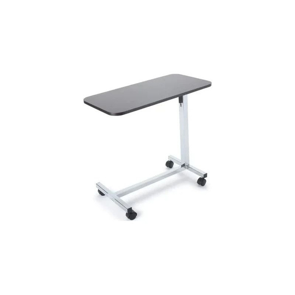 Mckesson - 16-11610 - Table, Overbed H - Base Walnut/Chrome