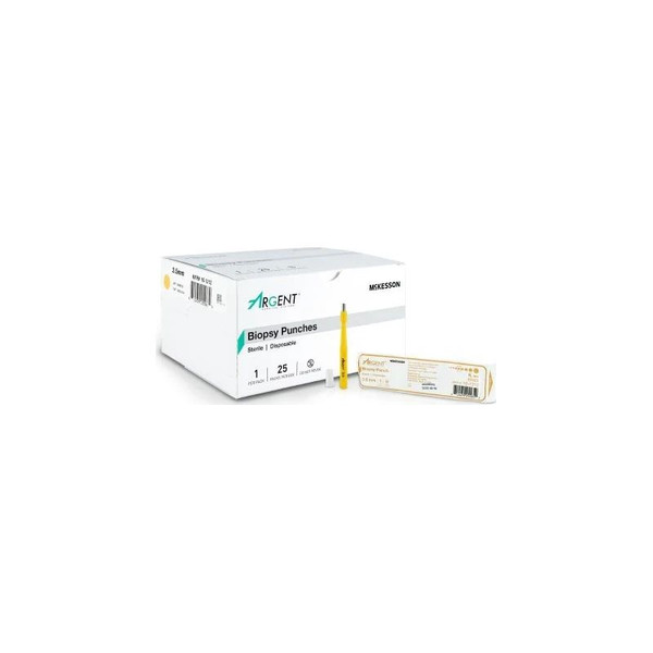 Mckesson - 16-1312 - Argent Biopsy Punch Dermal 3.5 Mm