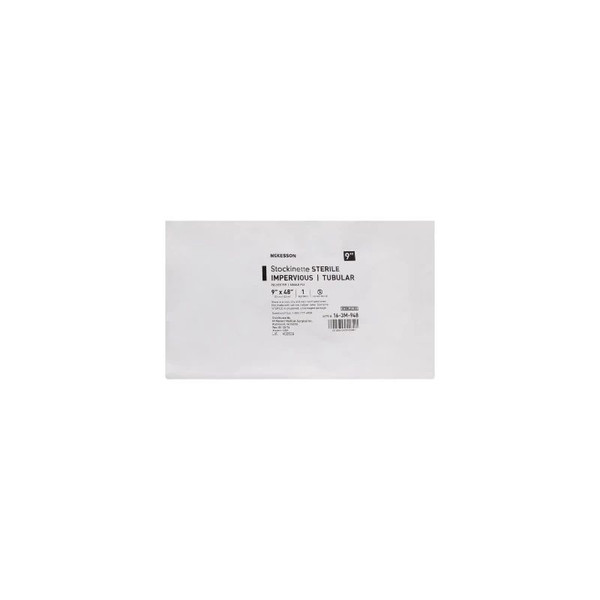 Mckesson - 16-3M-948 - Surgical Stockinette Impervious / Tubular 9 W X 48 L Inch Sterile