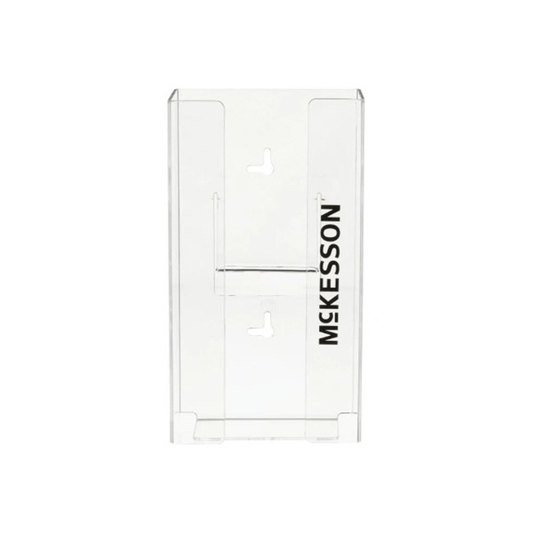 Mckesson - 16-6534 - Glove Box Holder Horizontal Or Vertical Mounted 1 - Capacity Clear 4 X 5 - 1/2 10 Inch Plastic