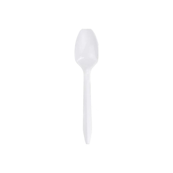 Mckesson - 16-70035 - Spoon General Purpose White Polypropylene