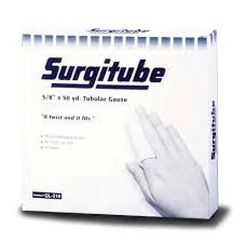 Gentell - Surgitube - Gl252A - Tubular Retainer Dressing Cotton 1 - 1/8 Inch X 15 Yard Size 2A White Infant Leg / Bulky Finger Nonsterile
