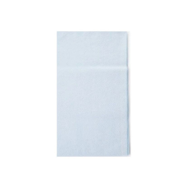 Mckesson - 18-925 - Stretcher Sheet Flat 40 W X 72 L Inch Blue Cellulose Tissue 50% / Polyethylene Film Disposable