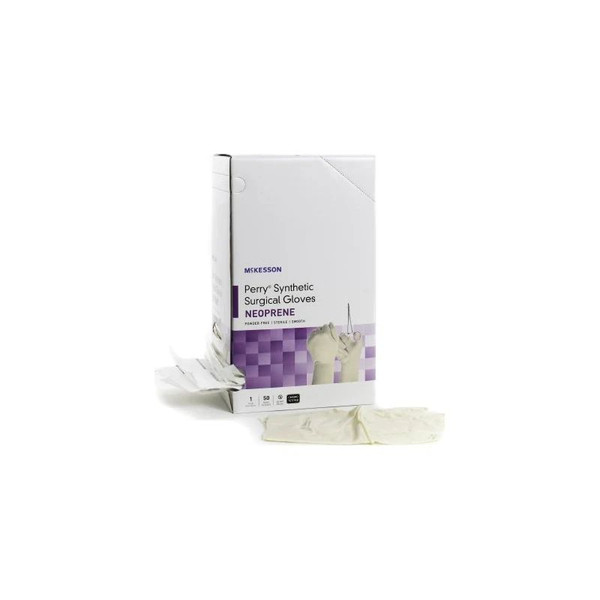 Mckesson - 20-2655N - And Glove, Surg Nprn 5.5 Str2 Smthchemo