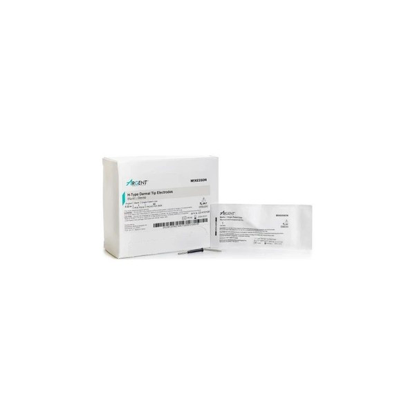 Mckesson - 22-H10108 - Dermal Tip Electrode Blunt Angled Blade Disposable Sterile