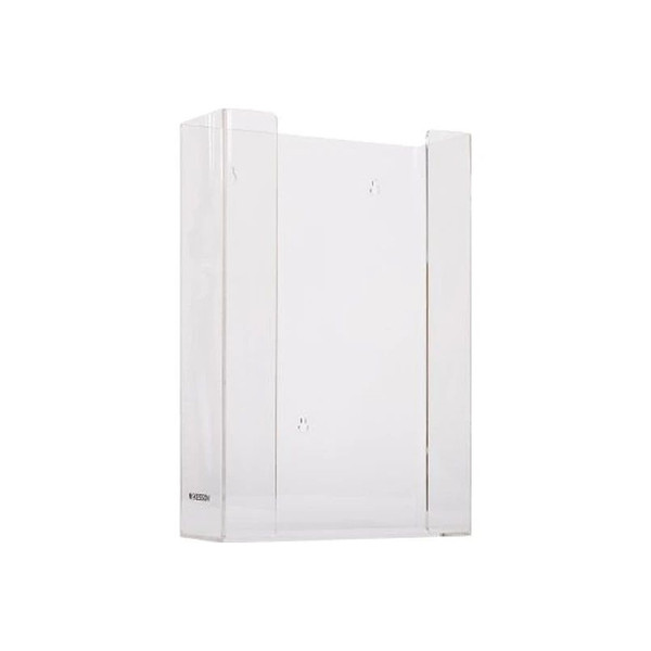 Mckesson - 3114 - Glove Box Holder Horizontal Mounted 3 - Capacity Clear 4 - 1/4 X 11 16 Inch Plastic