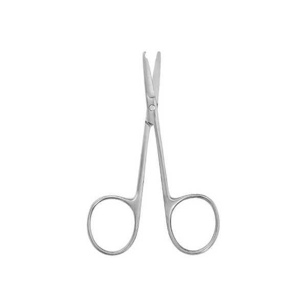 Mckesson - 43-1-352 - Argent Suture Scissors Littauer Jr 4 - 1/2 Inch Surgical Grade Stainless Steel Nonsterile Finger Ring Handle Straight Blunt Tip /