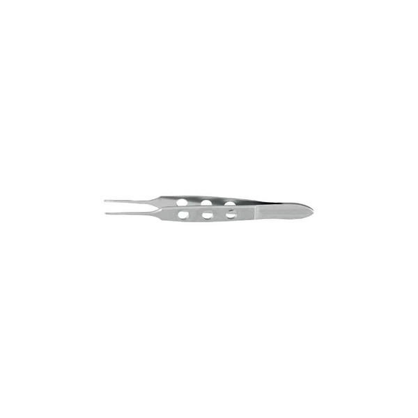 Mckesson - 43-1-764 - Argent Tissue Forceps Bishop - Harmon 3 - 3/8 Inch Length Surgical Grade Stainless Steel Nonsterile Nonlocking Thumb Handle Straight 0.7 Mm Wide Tips With X 2 Teeth