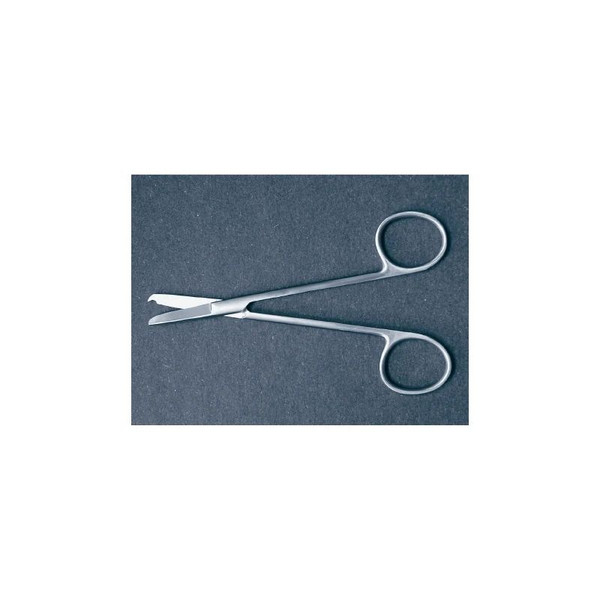 Mckesson - 43-2-358 - Suture Scissors Littauer 5 - 1/2 Inch Length Office Grade Stainless Steel Nonsterile Finger Ring Handle Straight Blunt Tip /