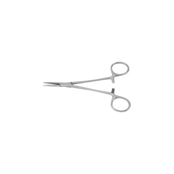 Mckesson - 43-2-426 - Hemostatic Forceps Halsted - Mosquito 5 Inch Length Office Grade Stainless Steel Nonsterile Ratchet Lock Finger Ring Handle Straight