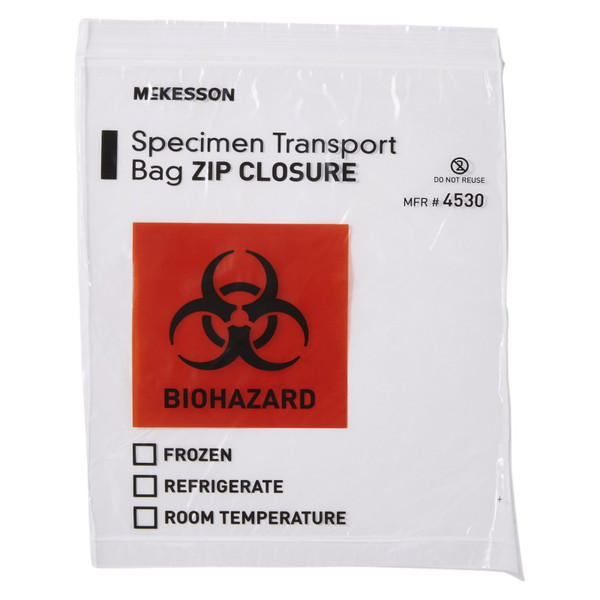 Mckesson - 4530 - Bag, Specimen 8X10 Clr Pssrd2