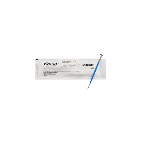 Mckesson - 454 - Argent Leep/Lletz Electrode Tungsten Wire Loop Tip Disposable Sterile