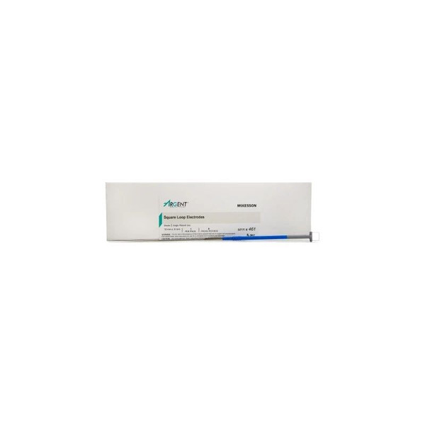 Mckesson - 461 - Argent Leep/Lletz Electrode Tungsten Wire Square Loop Tip Disposable Sterile
