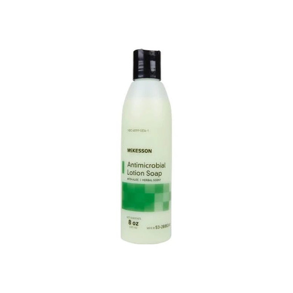 Mckesson - 53-28083-8 - Antimicrobial Soap Lotion Oz Bottle Herbal Scent