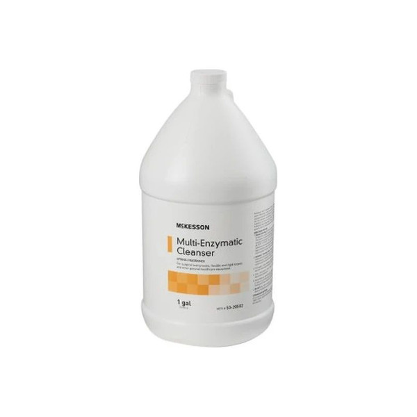 Mckesson - 53-28502 - Multi - Enzymatic Instrument Detergent Liquid 1 Gal Jug Spring Fresh Scent