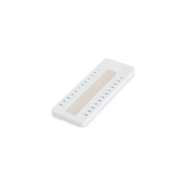 Mckesson - 553 - Capillary Tube Holding Tray 24 Place Wax Sealant For Microhematocrit Tubes