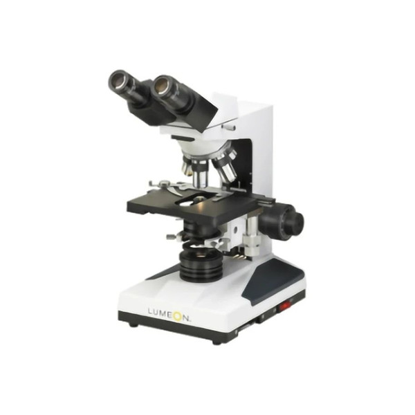 Mckesson - 605 - Lumeon Compound Microscope Binocular Head 4x, 10x, 40x And 100x (Oil) Objectives
