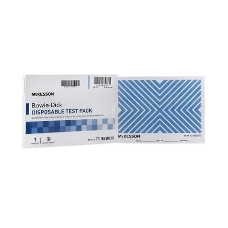 Mckesson - 73-Sbd030 - Sterilization Bowie - Dick Test Pack Steam