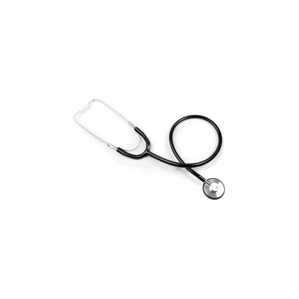 Mckesson - Basic American Medical - 01-660Hbkgm - Classic Stethoscope Black 1 - Tube 21 Inch Single Head Chestpiece