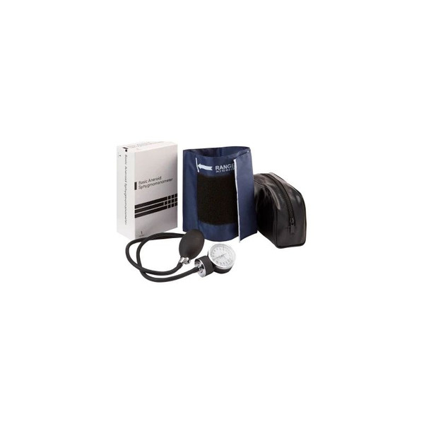 Mckesson - Basic American Medical - 01-776Xmce - Aneroid Sphygmomanometer Unit Large Adult Nylon 23 - 40 Cm Pocket