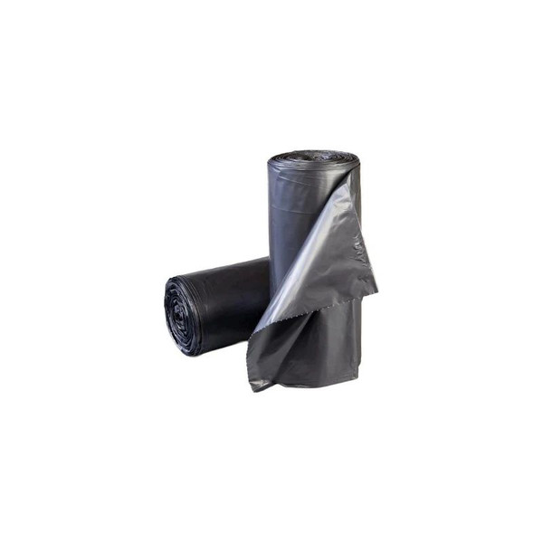 Mckesson - Br3858Xhvg - Trash Bag 45 Gal Gray Lldpe 1.1 Mil 38 X 58 Inch Star Seal Bottom Coreless Roll