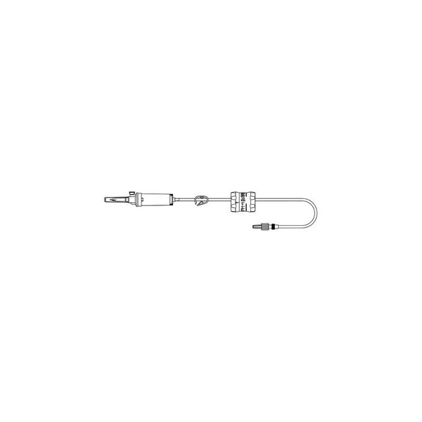 Mckesson - Medstream - Ms755 - Iv Admin Set, 20Drp Flow Reg 92