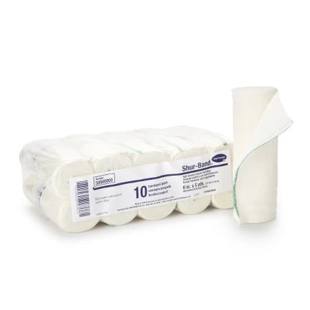 Hartmann - Shur-Band Lf - 59560000 - Elastic Bandage 6 Inch X 5 Yard Single Hook And Loop Closure Natural Nonsterile Standard Compression