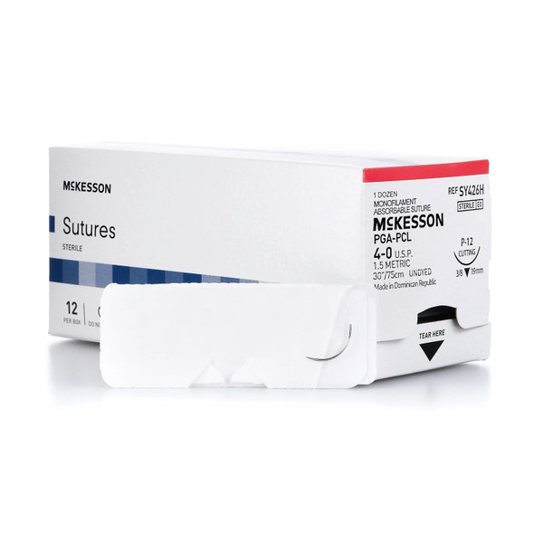 Mckesson - Sy426H - Suture, 4 - 30" P - 12