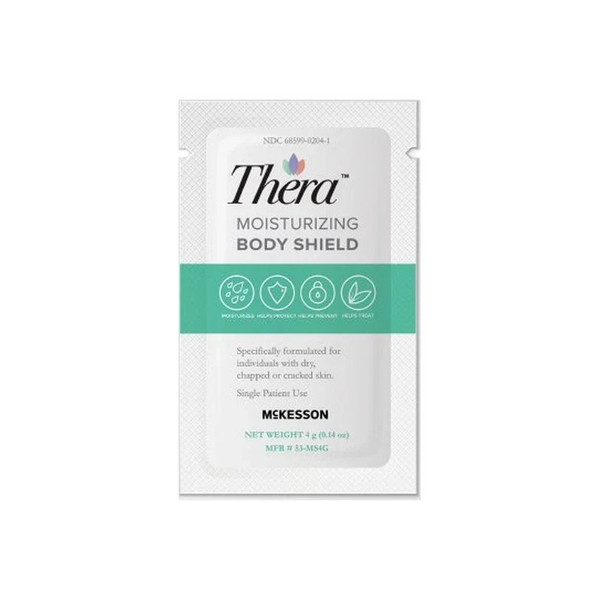 Mckesson - Thera Moisturizing Body Shield - 53-Ms4G - Skin Protectant 4 Gram Individual Packet Scented Cream