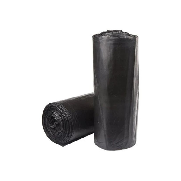 Mckesson - Wsl3036Hvk - Trash Bag 30 Gal Black Lldpe 0.58 Mil X 36 Inch Star Seal Bottom Coreless Roll