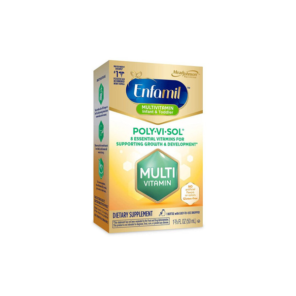 Mead Johnson - 00087086644 - D - Vi - Sol, Drp+Dropper 50Ml